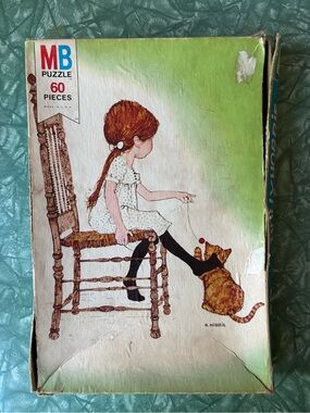 Vintage Holly Hobbie MB Puzzle 60-Piece Puzzle